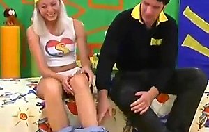 Melanie is a sexy  fun loving  blonde haired teen