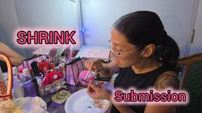 Shrinking and dominating by Giantess Grecia