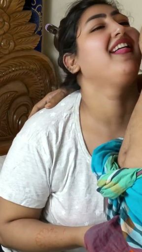 Real Bangladeshi Couple First Time Anal - Bangla Dirty Talk &amp; Big Ass Pounding Nadiya Full Face   Clip 2