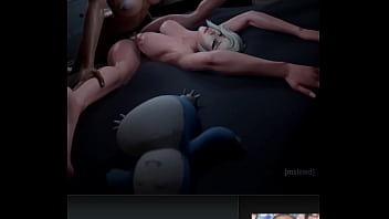 Transgender Pharah Using Her Hard Brown Meat Stick To Pussy Fuck Milky Big Breast Mercy