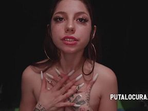 Latina Skinny Hooker In Gloryhole Room