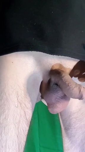 Just a T-shirt and Quite a Bit of Precum