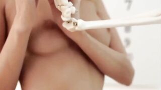 FemJoyXXX.com - Clover's doctor play to satisfy wild horny fantasies