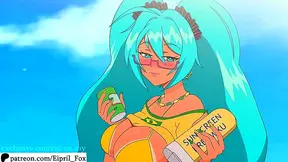 Sombra Tempts Hero Into Steamy Cyber Sex – Busty Hacker Desires Unleashed