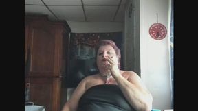 Watch me smoke and stroke for me via my instructions. For my smoke and stroke puppets.