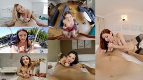 Great Compilation of Cumshots on Beautiful Girls