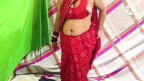 Dirty seduction: Chachi's saree change turned to rough sex amidst passion's fiery heat.