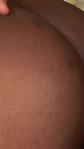 Epic moment from &quot;Horny black slut moans while fucking with a white dude&quot;