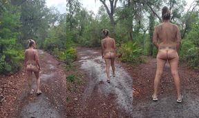 Nudist Explorer Spotted in the Enchanting Woods: A Real Voyeur Experience!