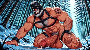 Kinky Gay Men in Harness