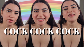 Cock, Cock, Cock- Encouraged Bi Mind Fuck with Countess Wednesday- Make Me Bi, Imposed Bi, Gay Encouragement MP4 1080p