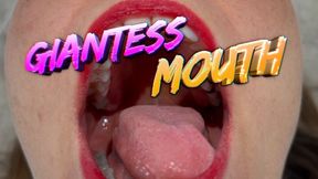 Mouth Fetish, Tounge Fetish, Giantess (MOV HD)