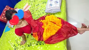 Indian desi virgin wife tight pussy fucked in saree