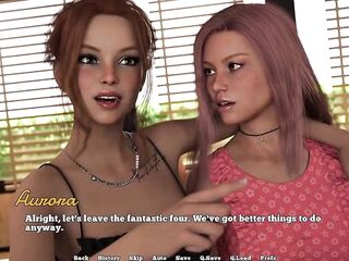 Law College - Slutty Breasty Red Head Is My College Roommate - CG Porn Games