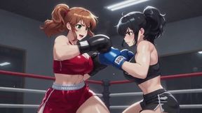 Female Boxing Fantasies #6B: Stepmom's Ring Seduction (Animated)