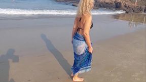 Amateur Blonde Mature Wife Enjoys Sex After Walk