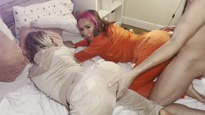 Extended: Chav Sluts Velour Tracksuits 3sum BF Then Friend
