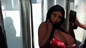 Ethiopian Women Worship Black Dick on Eid in New Hentai From Spicy Toons