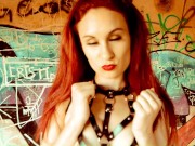 Do you prefer an angel or a demon? Here are the two versions of Ariel Ortíz, a very horny redhead