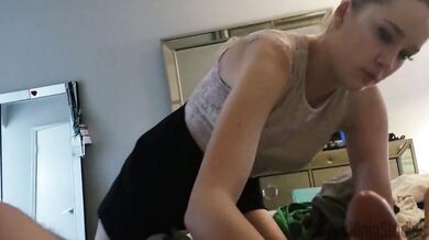 Jealous step mom and aunt fight over step son’s thick cream pie