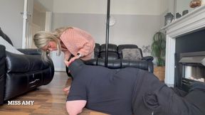 Foot Slapping & Trampling His Tongue