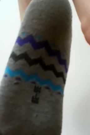 Doormat under sock domination!