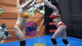Ellina vs Julia - Female Pro Wrestling Fight - RM233 - HD720