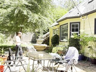 Actually close ally took me to the shower after this chab watered my garden