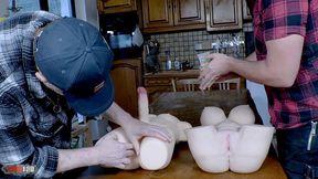 victoria arias, lety howl, and gian howl in chubby redhead milf’s wild ffm threesome