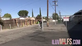 Black milf with petite body and small tits fucked