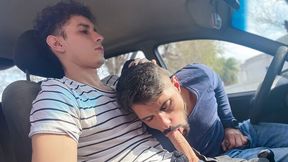 Little twink Sebas Gold rides Julian Shul sluttily