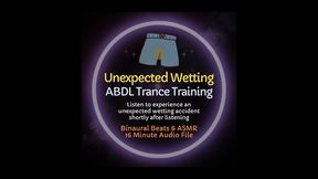 Unexpected Wetting - Diaper Training Omorashi ASMR Audio