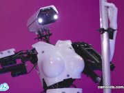 Camsoda - Sex Robot Vs Human, Twerk, Dirty Talk and Orgasm Contest