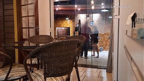 Married woman gets ready to welcome black guy into her home - Bruna Silva Hotwife