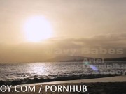 Natural beauty meets sand and surf