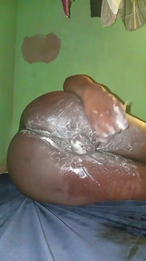 Rimming My Tgirl Pussy.