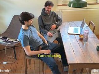 I show my homosexual ally str8 porn, this guy was greater quantity interested in me!