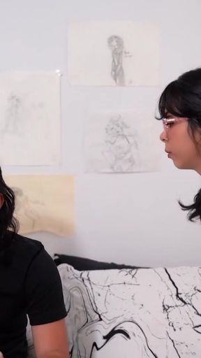 Iconic moment from &quot;Fuck for my silence, stepsister gets an offer she can&#039;t refuse&quot;