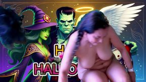 INCREDIBLE HALLOWEEN SEX WITH ADAMANDEVE AND LUPO