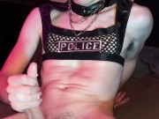 Instagram Famous Goth Boy Stroking HUGE COCK in BED LEAKED