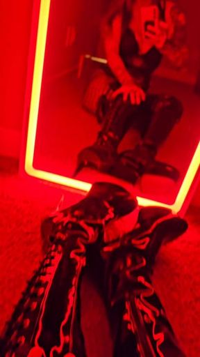 Boot Worship With Lady Ravyn. Part One.