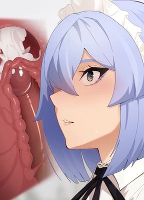 Naughty Maid Ako Doing Her Daily Duties