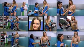 Elena Bicycle Stress Test, 12 Lead ECG & Stething