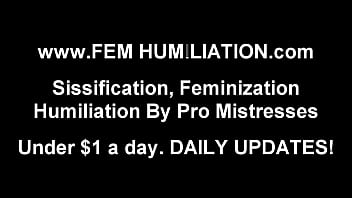 I love humiliating sissy boys like you