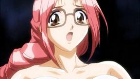 ”Anime babe rides prick like a horny cowgirl”