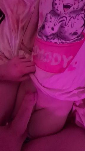 Huge Dick Trans Size Comparrison with Small Dick Trans