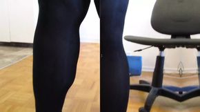 My black pantyhose slide show
