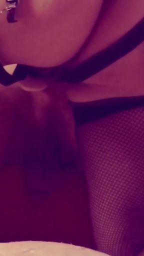 PEGGING untill the perfect "O", gape for me!   Clip 2