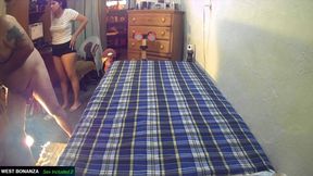 Anna's Home Visit #1 - Eat, finger fuck Pussy, Cum on Ass