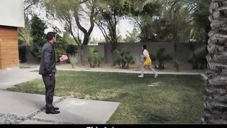 Adorable Little chinese 18 Year Old Boned By Her Neighbors Lovers